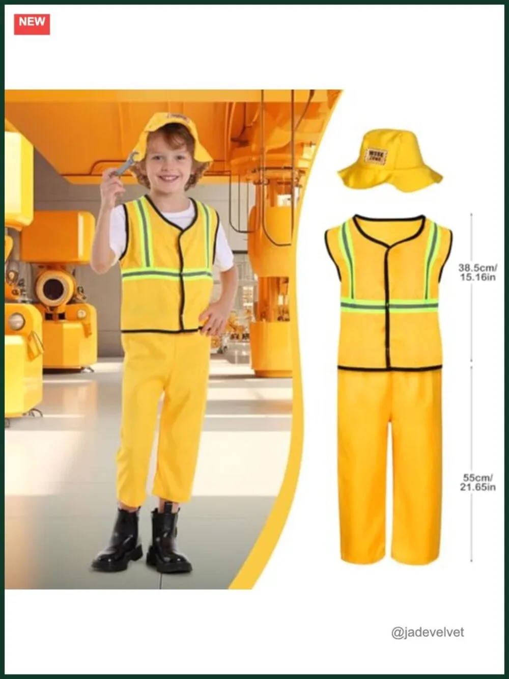 5-Piece Kids Career Dress Up Costumes Set Pretend Play Police Doctor